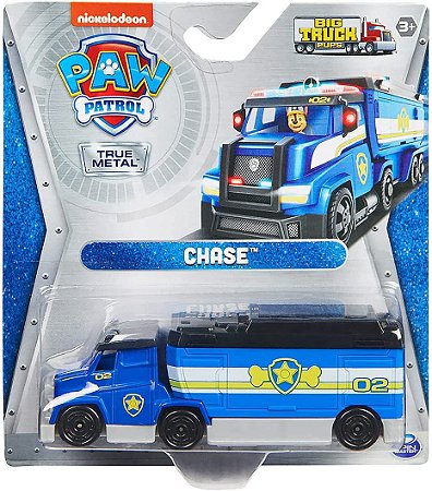Patrulha Canina Veículo Big Truck 1:55 True Metal Chase Sunny 3247