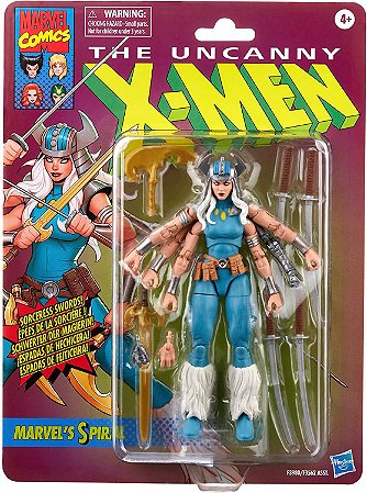 Boneco Marvel Legends Vintage X- Men Spiral Hasbro  F3980