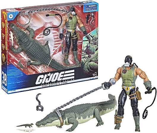 Boneco GI Joe  Classified Croc Master e Fiona F4320 Hasbro