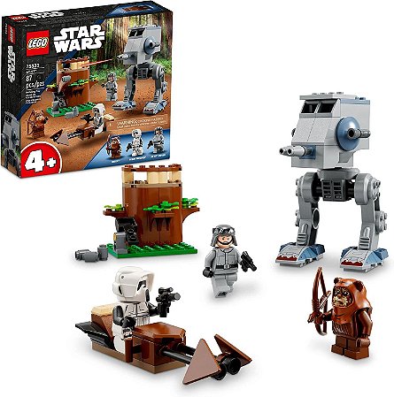 Lego Star Wars AT-ST Posto De Vigia Do Ewok Wicket  75332