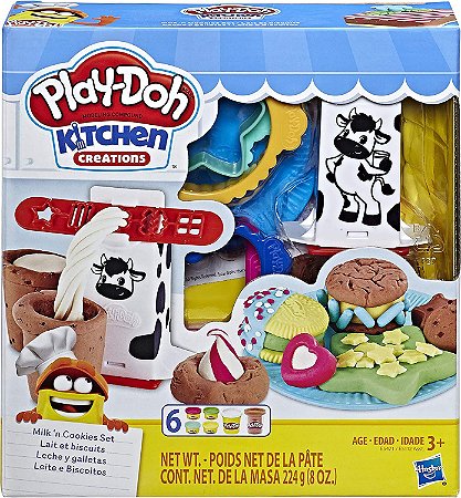 Massinha Play-Doh Kit Leite e Biscoitos E5471  Hasbro