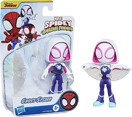 Boneco Spidey and His Amazing Friends Ghost Spider Hasbro