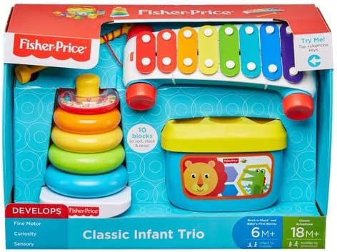 Fisher Price Trio de Clássicos Infantis Mattel FWP36