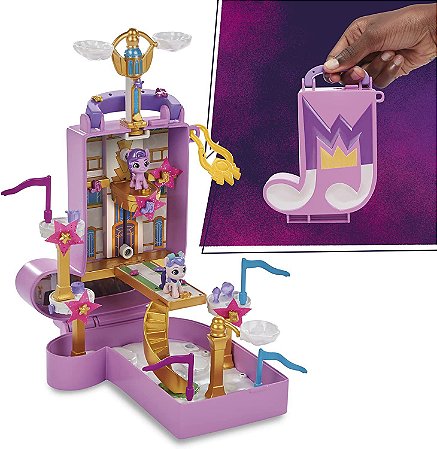 My Little Pony Mini Playset Portátil Pipp Petals Pony Hasbro - Star Brink  Brinquedos