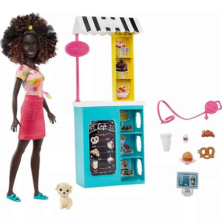 BONECA BARBIE PROFISSOES BARRACA DE DOCES HGX54