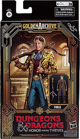 Boneco Dungeons & Dragons Cartoon Golden Archive Forge