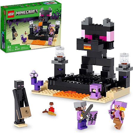 Kit 8 Bonecos Lego Minecraft compatível Com Lego Promoção