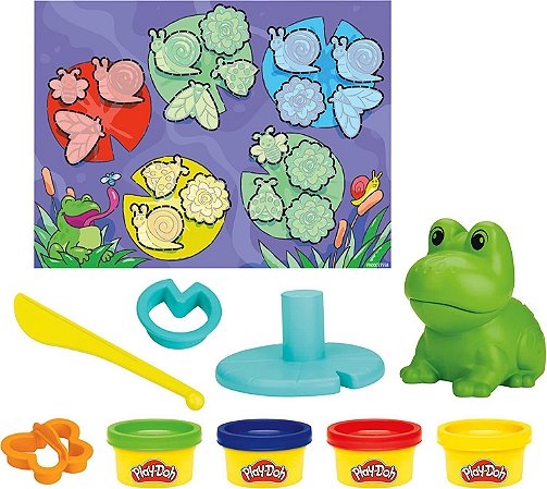 Massinha Play Doh Um Dia na Lagoa F6926 Hasbro