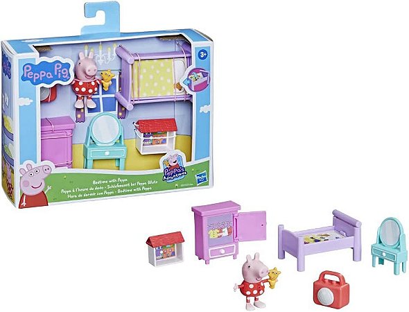 Peppa Pig Peppa's Adventures Hora de Dormir F2527 Hasbro