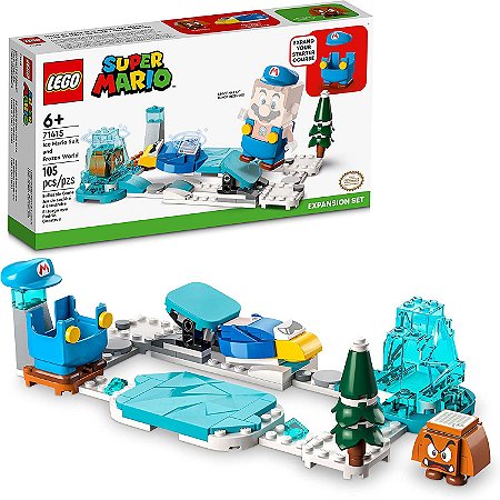 Lego Mario Expansão Traje Mario de Gelo e Mundo Gelado 71785