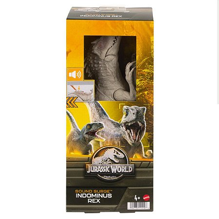 Jurassic World Sound Surge Indominus Rex 12'' Mattel HLK94