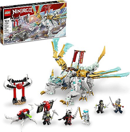 Lego Ninjago Criatura Dragão de Gelo do Zane 71786