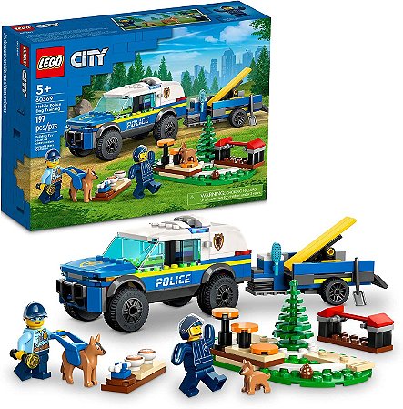 Lego City Treinamento Móvel de Cães Policiais 60369