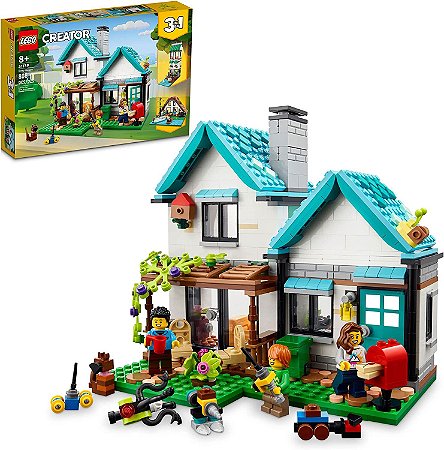 brinquedos toys lego creator lego creator 3 em 1 casa de praia