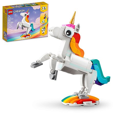 Lego Creator 3 em 1 Unicórnio Mágico 31140