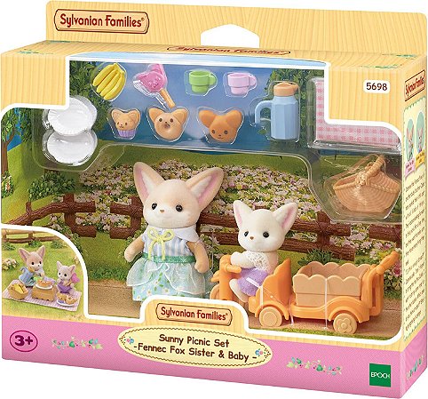 Sylvanian Families Piquenique Ensolarado Raposas-do-deserto