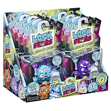 Cadeado Pack Lock Stars com Acessórios Sortido Hasbro E3103