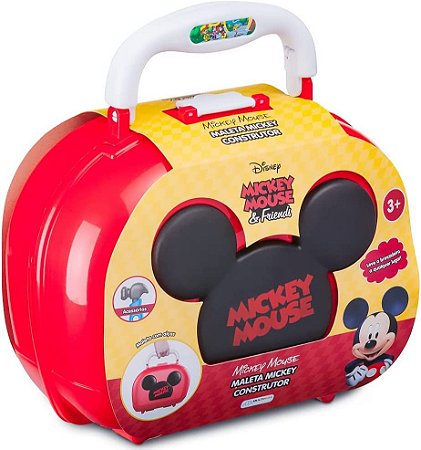Maleta Mickey Construtor com Acessórios Multikids BR1564