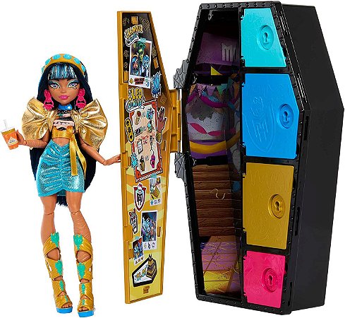 Boneca Monster High Skulltimates Secrets Cleo Mattel HKY63