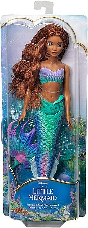 Boneca Disney Live-Action A Pequena Sereia Ariel Mattel HLX08
