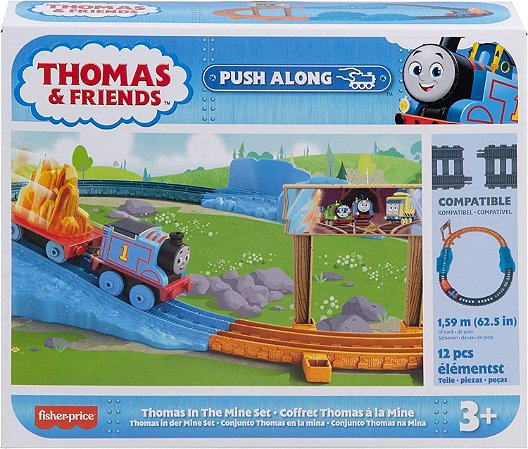 Thomas e Seus Amigos Pista Thomas Na Mina Mattel HJL19