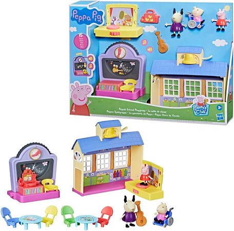 Peppa Pig Hora da Escola com Escola da Peppa F2166 Hasbro