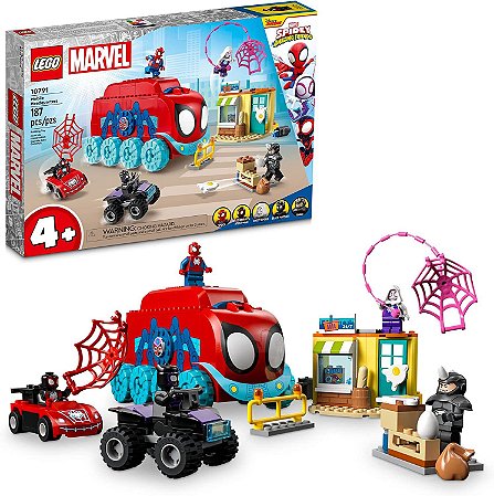 Lego Marvel Quartel-General Móvel da Equipe Aranha 10791