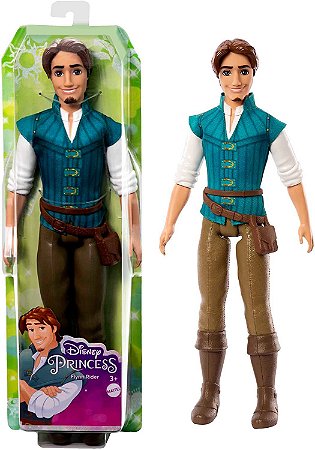 Boneco Disney Princesa Principe Flynn Mattel HLV98