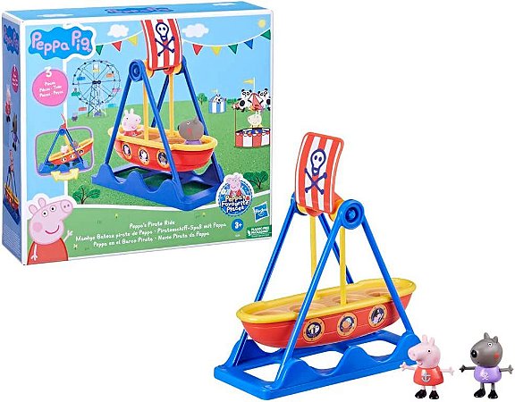 Peppa Pig Navio Pirata e Danny Cão  F6296 Hasbro