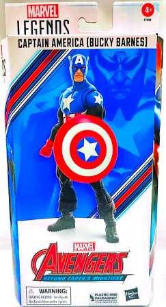 Bonecos Marvel Legends Series Capitão América F7088 Hasbro