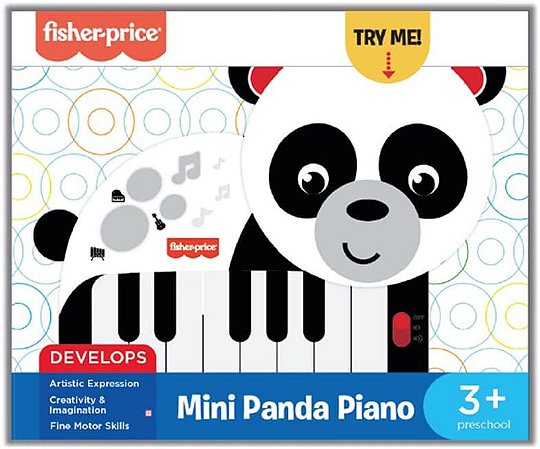 Fisher Price Teclado Panda Fun, Divirta-se F0085-8 - Star Brink Brinquedos