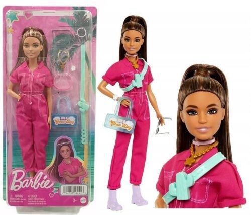 Boneca Barbie O Filme Boneca Terno de Moda Rosa Mattel HPL76