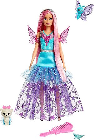 Boneca Barbie Malibu Um Toque de Magia Mattel HLC32