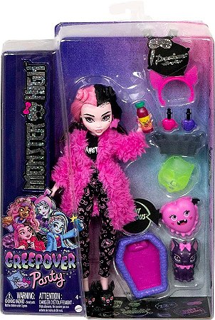 Boneca Monster High Creepover Draculaura Mattel HKY66