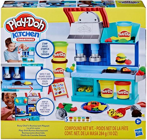 Massinha Play Doh Chefe de Cozinha F8107 Hasbro