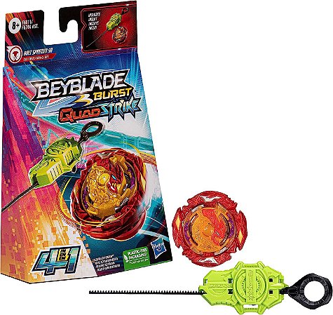 Beyblade Lançador Burst QuadStrike Bolt Spryzen Hasbro F6811