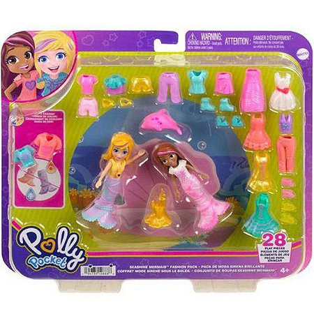 Boneca Polly Pocket Pacote de Moda Sortido Mattel HNF51 - Star Brink  Brinquedos