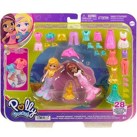 Boneca Mattel Polly Pocket Modas Sortido HNF50