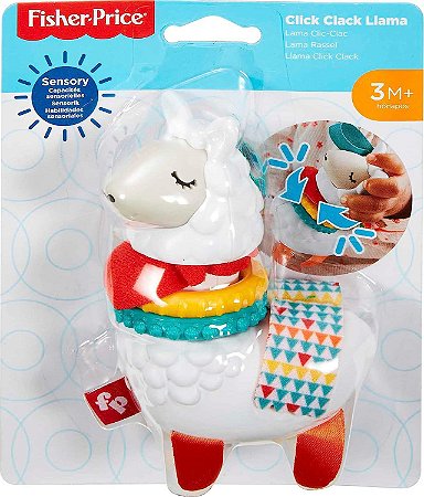 Fisher Price Chocalho Lhama Divertida Mattel FXC20