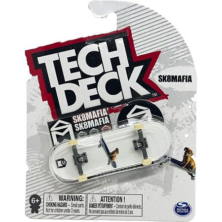 Skate De Dedo Tech Deck com 6 Skates - Sunny, Shopping