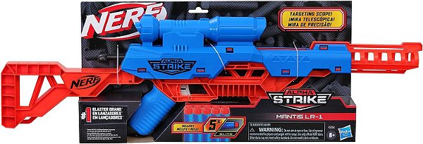 Lançador Nerf Alpha Strike Com Mira Da Hasbro Lr1 F2254