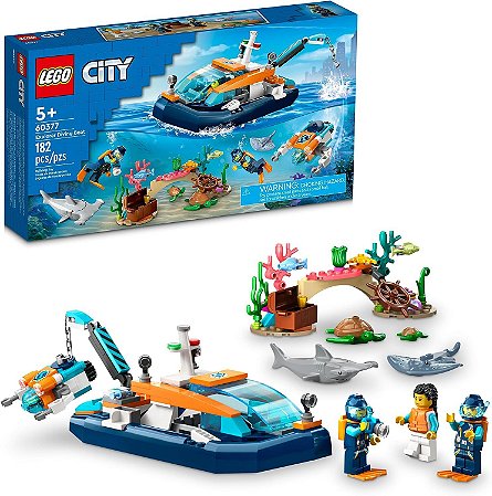 Lego City Barco de Mergulho Explorador  60377