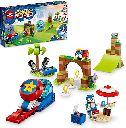 Lego Sonic Desafio da Esfera de Velocidade do Sonic 76990