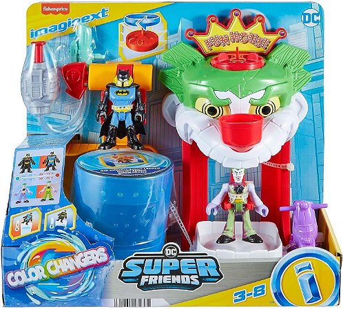 Imaginext DC The Joker e Casa Riso Color Mattel HMX55