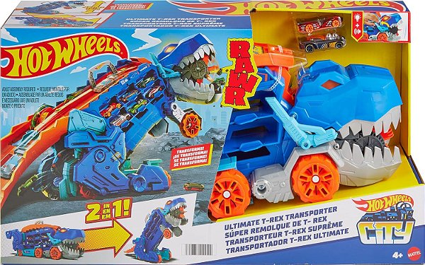 Hot Wheels City Transportador T-Rex Ultimate Mattel HNG50