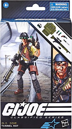Boneco G.I. JOE Classified Series Tunnel Rat Hasbro F7465