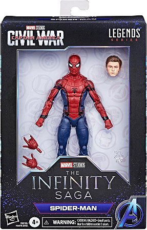 Marvel Legends Series Capitão América: Guerra Civil Homem Aranha F6518