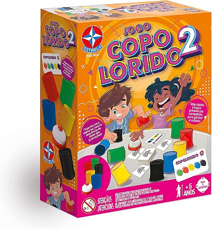 Jogo Copolorido 2 Estrela 1001603100175