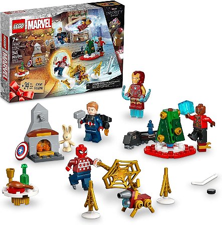 Lego Marvel Calendário do Advento dos Vingadores 76267