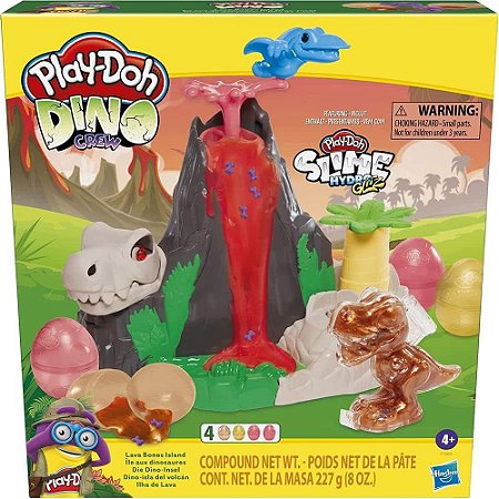 Play-Doh Slime Dino Crew Ilha de Lava Hasbro F1500